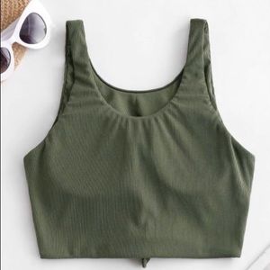 Brand New Tankini Comfy Cute Sports Top w/ Tags.